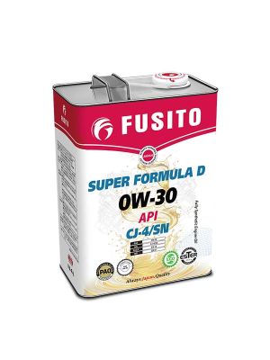 Dầu nhớt động cơ diesel Fusito SUPER FORMULA D 0W30 API: CJ-4/SN 4L