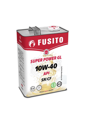 Dầu động cơ ô tô Fusito SUPER POWER GL 10W-40 API SN/CF 4L