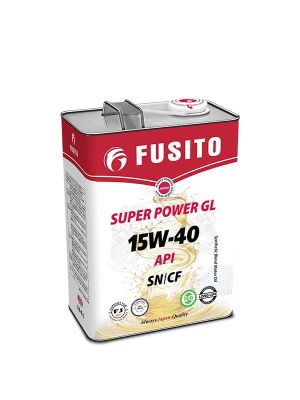 Dầu nhớt xe hơi Fusito SUPER POWER GL 15W-40 API SN/CF 4L