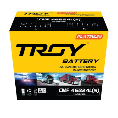 Ắc quy Troy 12V 45AH CMF 46B24LS