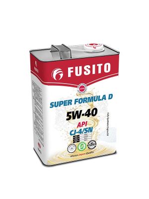 Nhớt động cơ diesel Fusito SUPER FORMULA D 5W40 API: CJ-4/SN 4LNhớt động cơ diesel SUPER FORMULA D 5W40 API: CJ-4/SN 4L