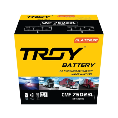 Ắc quy Troy 12V 65AH CMF 75D23L