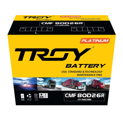 Ắc quy Troy 12V 70AH CMF 80D26R