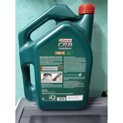 Dầu NHỚT CASTROL CRB TURBO MAX 20W50 5 lít