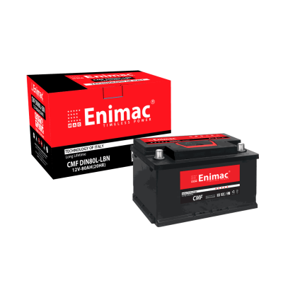 Ắc quy Enimac 12V 80AH CMF DIN80L LBN