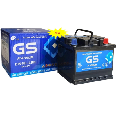 Ắc quy GS 12V 45AH DIN45