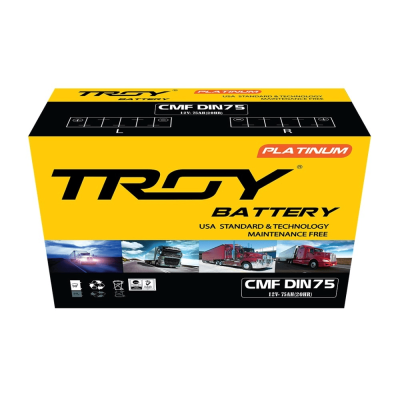 Ắc quy Troy 12V 75AH DIN75