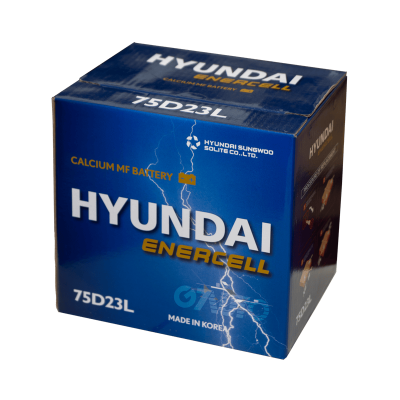 Ắc quy Hyundai Enercell 12V 65AH 75D23L