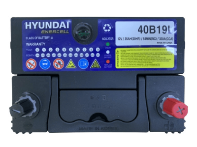 Ắc quy Hyundai Enercell 12V 35AH 40B19L