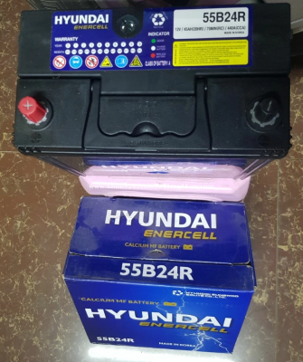 Ắc quy Hyundai Enercell 12V 45AH 55B24R