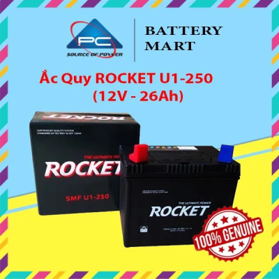 Ắc Quy ROCKET U1-250 (12V - 26Ah)