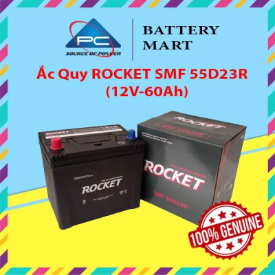 Ắc Quy ROCKET SMF 55D23R (12V-60Ah)