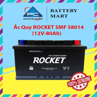 Ắc Quy ROCKET SMF 58014 (12V-80Ah)