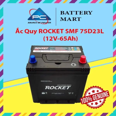 Ắc Quy ROCKET SMF 75D23L (12V-65Ah)