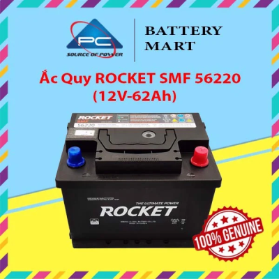 Ắc Quy ROCKET SMF 56220 (12V-62Ah)