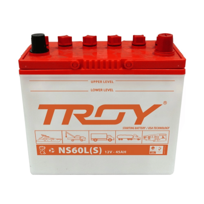 Ắc quy Troy 12V 45AH NS60LS